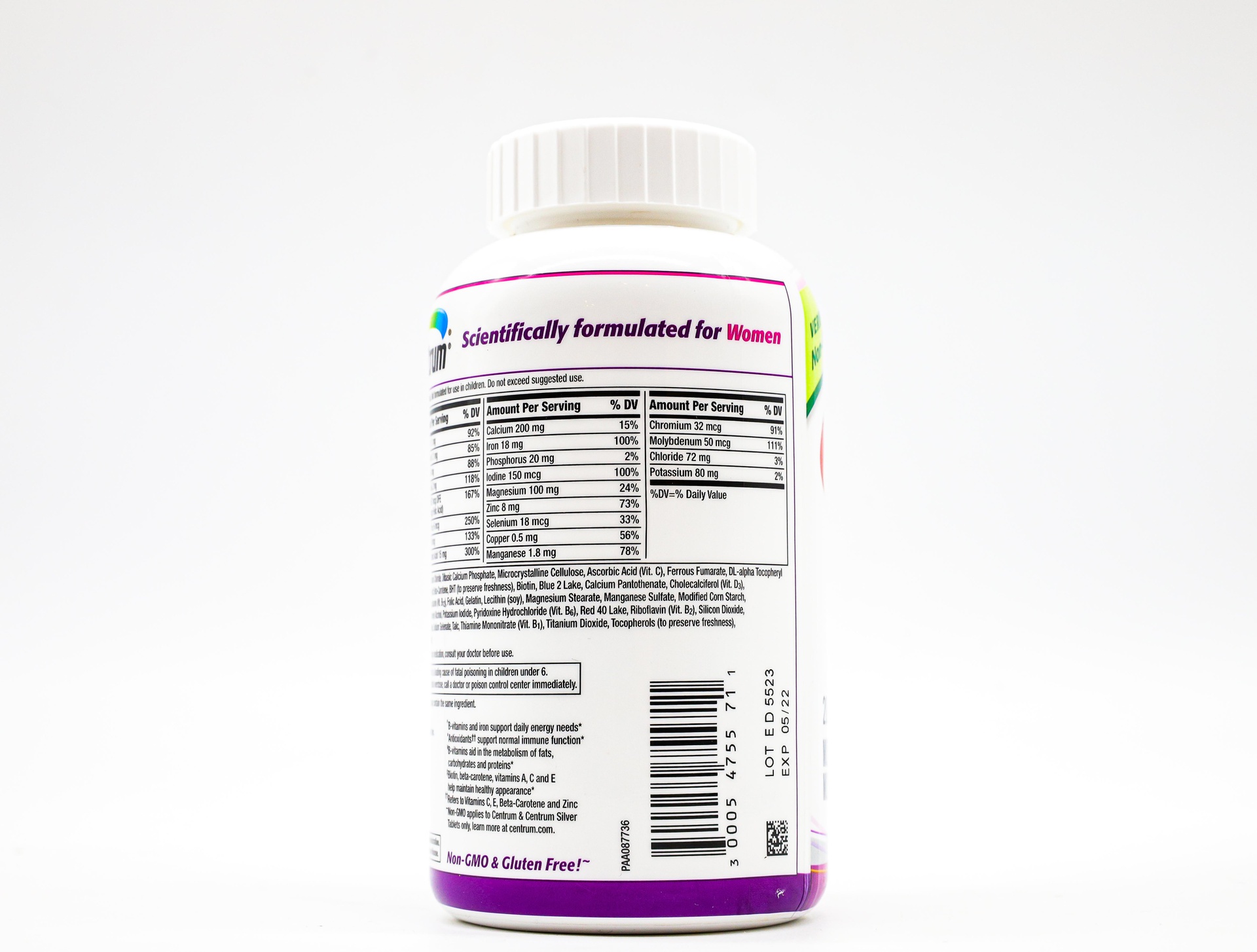 Centrum Multivitamin For Women-200Serv.-200Tabs.