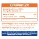 Max Muscle Arginine 3000-30Serv.-60Coated Tablets