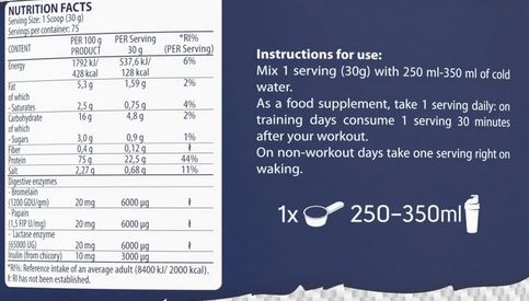 Dy Nutrition Whey Complex Tempro-75Serv.- 2270G.-Coconut Milk Flavor