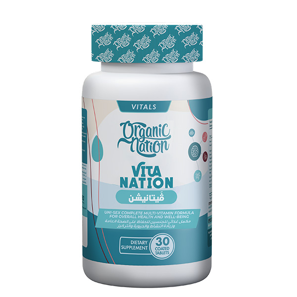Organic Nation Vitamin Nation-30Serv.30Coated Tablets