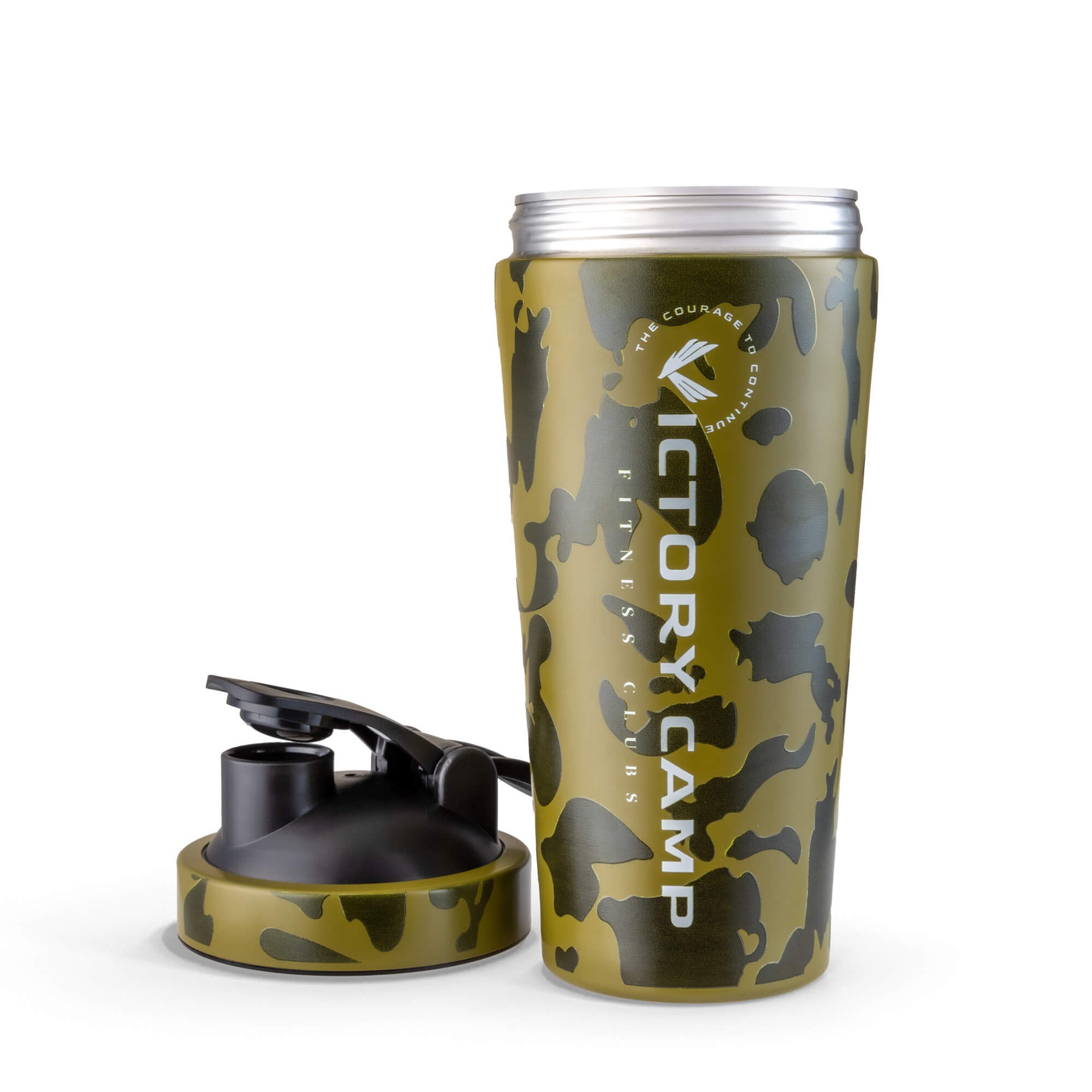 Victory Camp Stainless Steel Shaker 900Ml-Army Edition