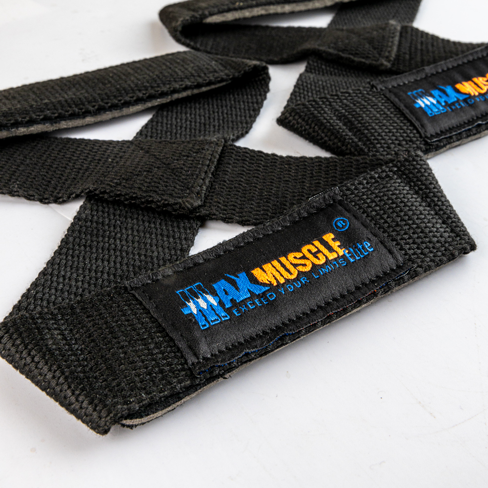 Max Muscle Figure 8 lifting Straps-Large