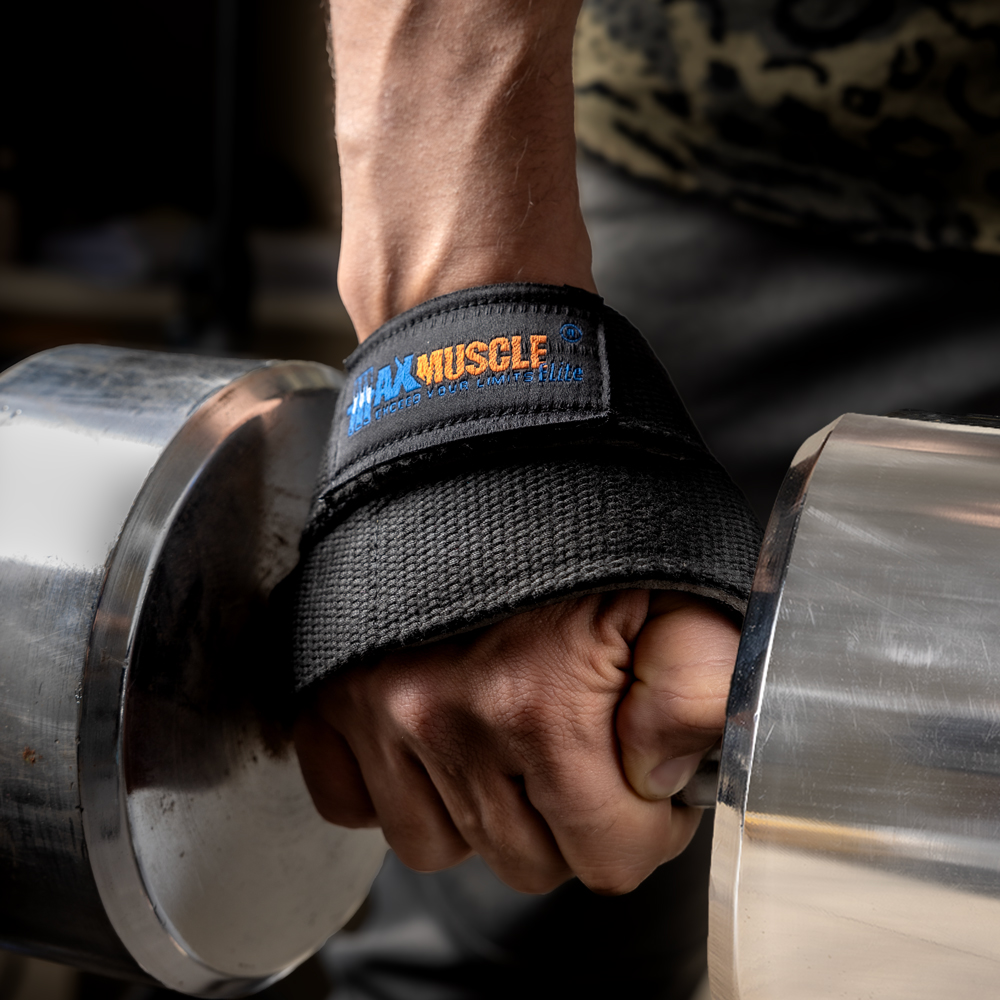 Max Muscle Figure 8 lifting Straps-Large