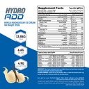 Muscle Add Hydro Add 100%Hydrolyzed Whey Protein Fastest Absorption-25Serv.-950G.-Madagascar Vanilla Ice Cream