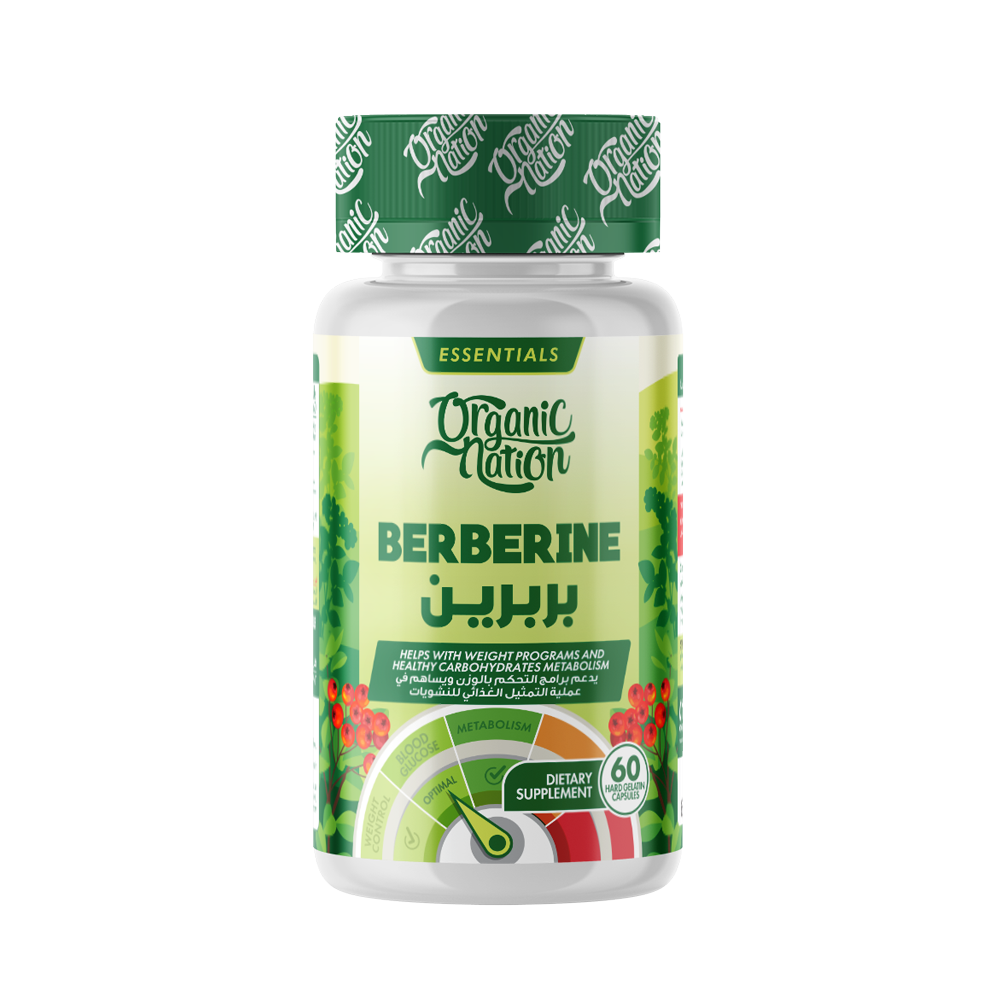 Organic Nation Berberine-60Serv.-60Caps.