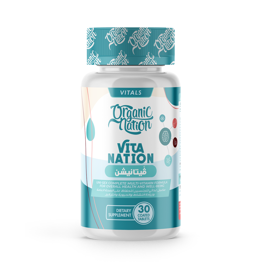 Organic Nation Vitamin Nation-30Serv.-30Tablets