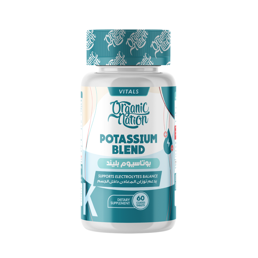 Organic Nation Potassium Blend-60Serv.-60Tablets