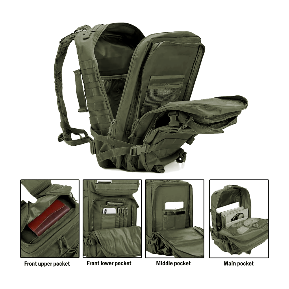 Max Muscle Backpack 45L-Dark Green