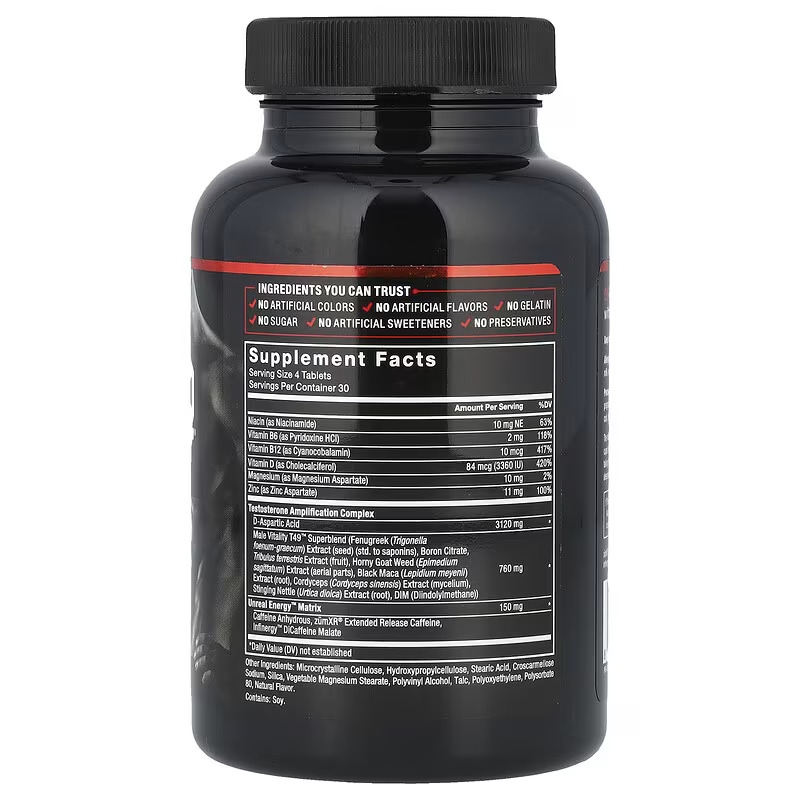 Force Factor Test X180 Boost-30Serv.-120Tablets