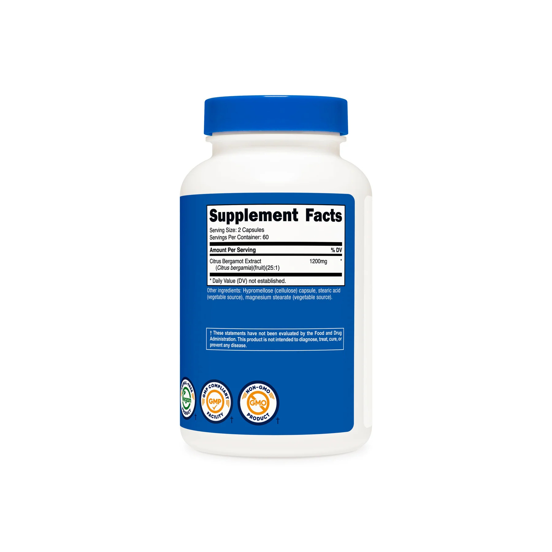 Nutricost Citrus Bergamot.-60Serv.-120Capsules