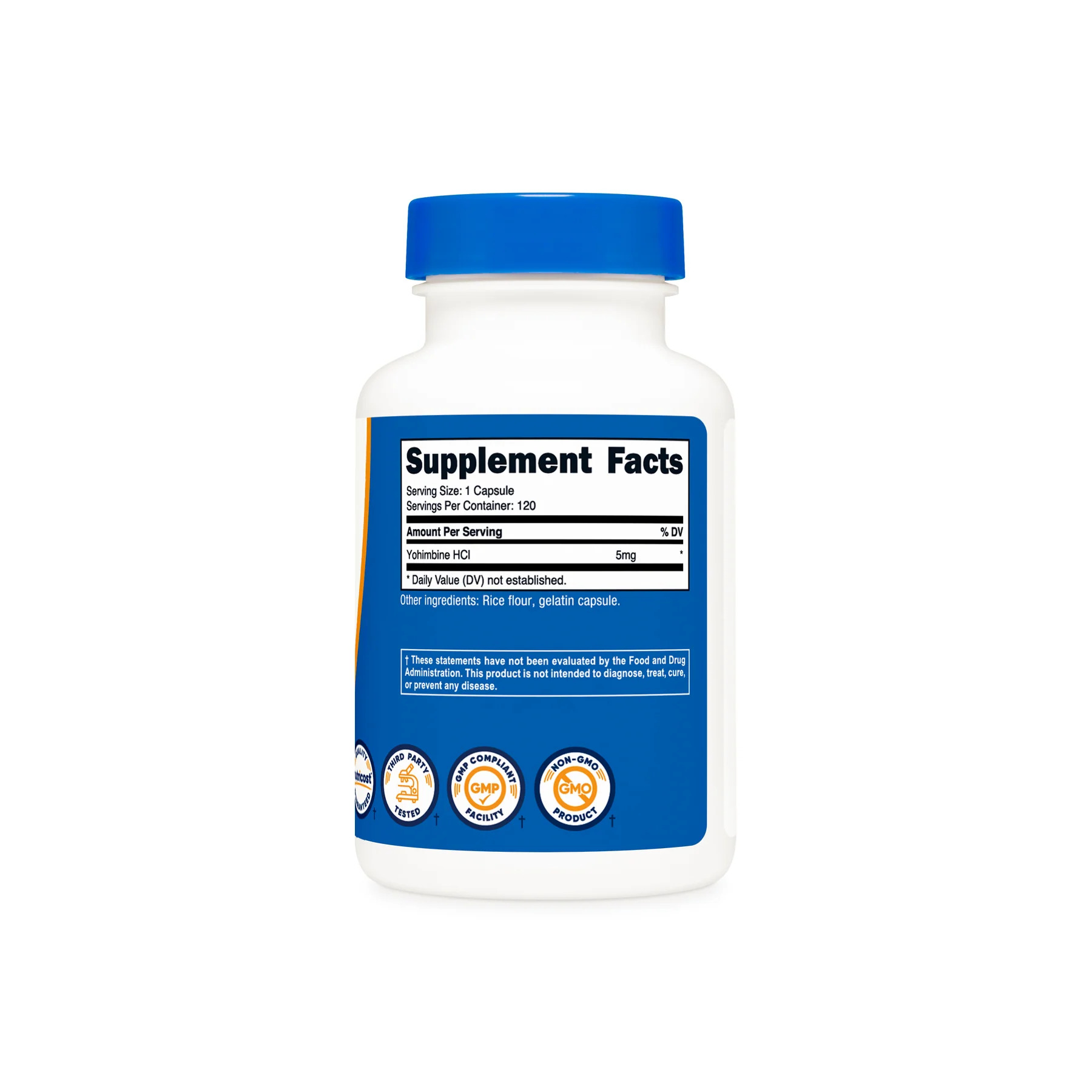 Nutricost Yohimbine-120Serv.-120Capsules