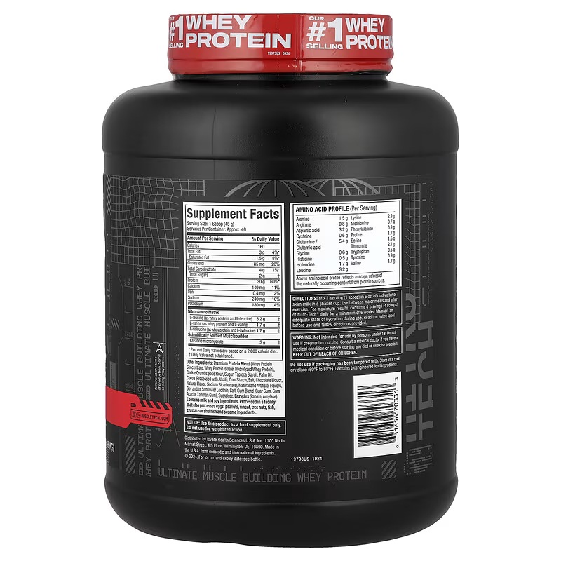 Muscletech NitroTech-41Serv.-1.81KG-Cookies&amp;Cream