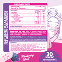 Organic Nation Collagen Peptides-30Serv.-194G-Blueberry Blast