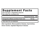 Force Factor Ashwagandha.-60 Capsules