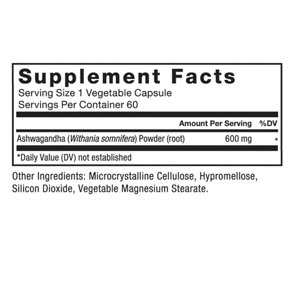 Force Factor Ashwagandha.-60 Capsules