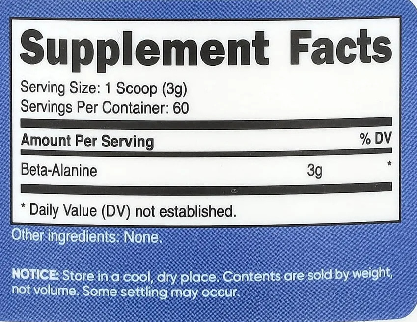 Nutricost  Beta- Alanine.-60Serv.-240 Capsules