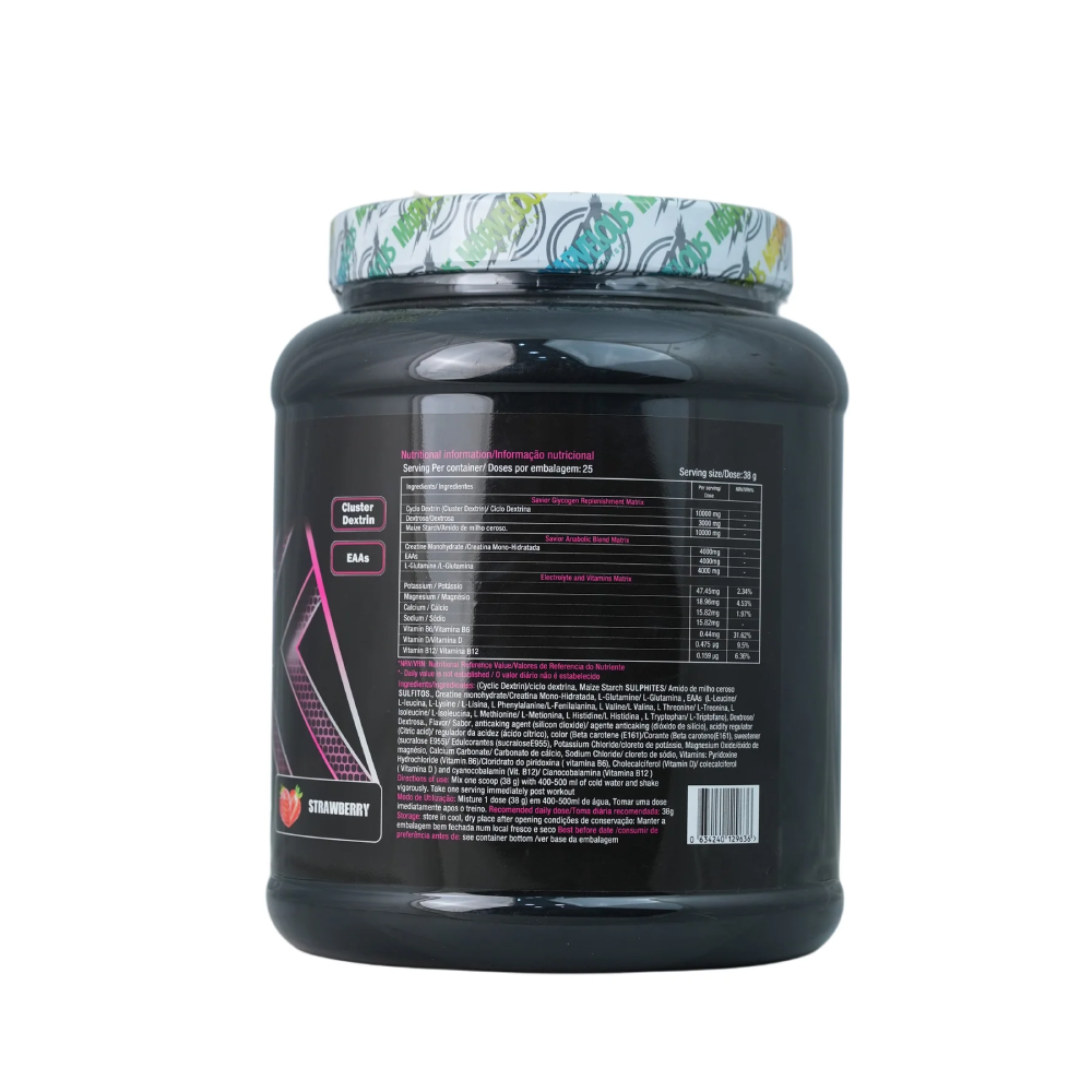 Marvelous Nutrition Savior Recovery.-950g.-25Serv.-Fruit Punch