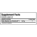 Allmax Beta Alanine-125Serv Facts .-400G