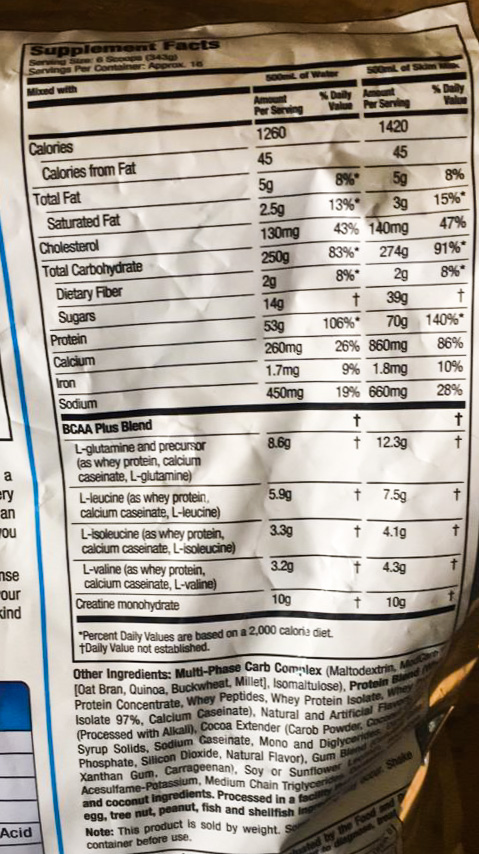 Muscletech Premium Mass Gainer-16Serv.-5.44KG-Strawberry