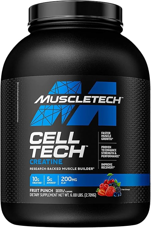 [631656703214] Muscletech Performance Series Cell Tech-56Serv.-2.72G-Fruit Punch