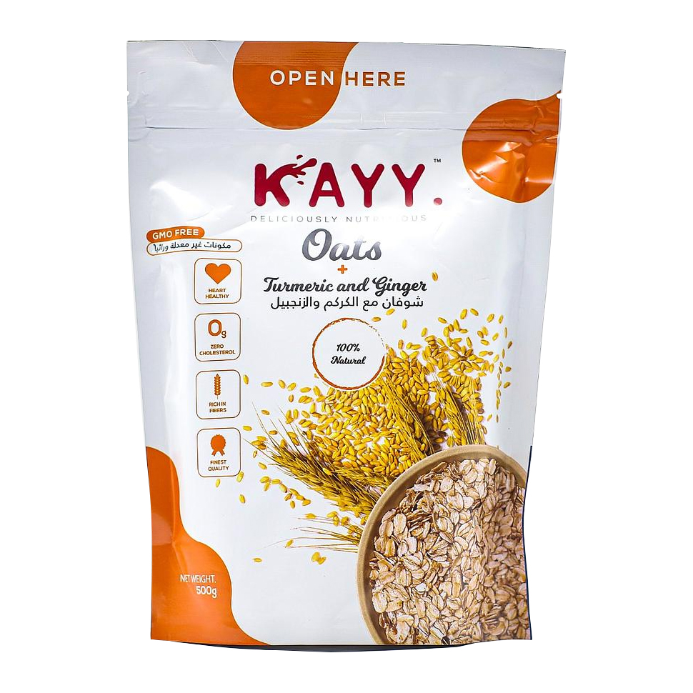 [6225000346932] Kayy Oats-500G-Twumeic And Ginger