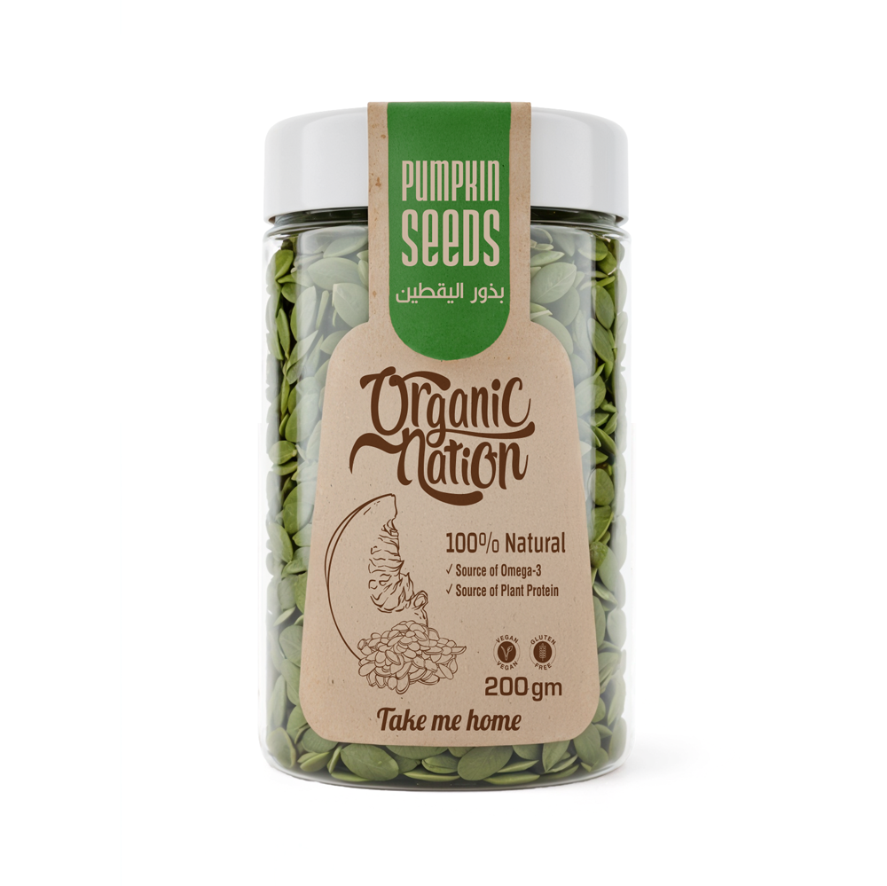 [6224009096930] Organic Nation Pumpkin Seeds-200G