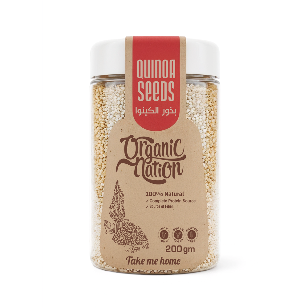 [6224009096879] Organic Nation Quinoa Seeds-200G