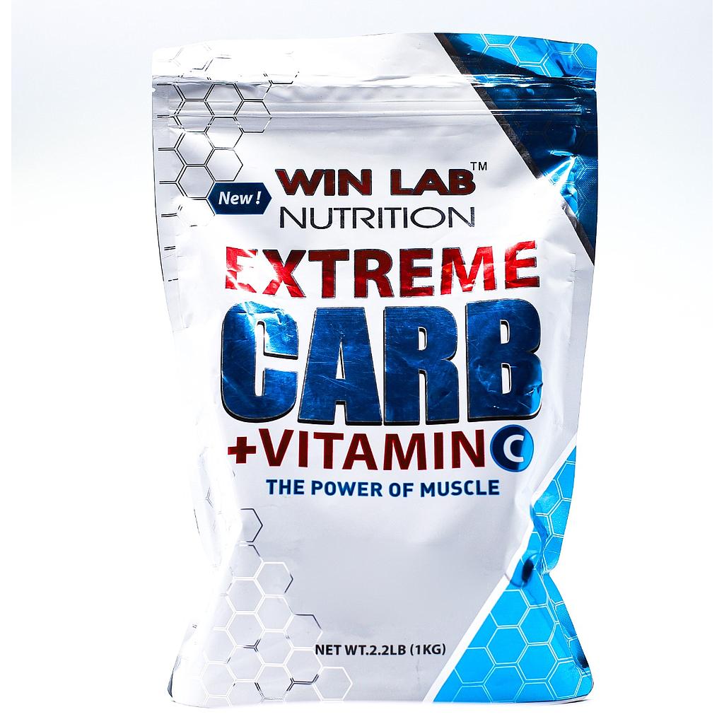 [0102200200263] Win Lab Extreme Carb+VitaminC-33Serv.-1KG-Carob