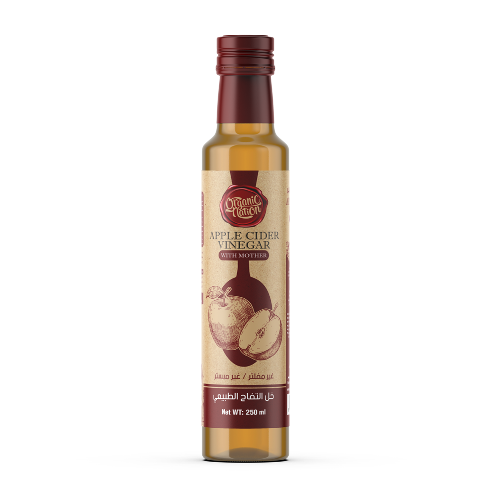 [6222023700628] Organic Nation Apple Cider Vinegar With Mother -250Ml