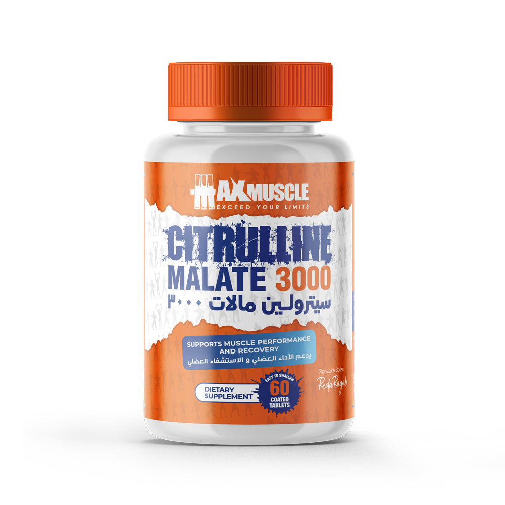 [6222023702721] Max Muscle Citrulline Malate 3000-30Serv.-60Coated Tablets