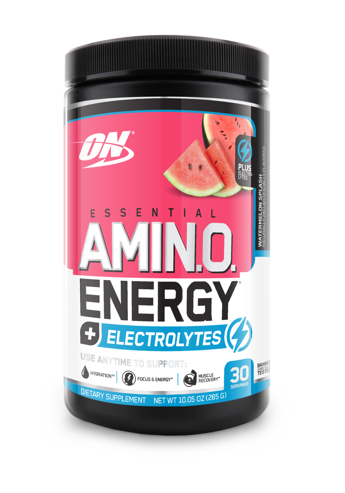 [748927060522] Optimum Nutritoin Essential Amino Energy+Electrolytes-30Serv.-285G.-Watermelon Splash