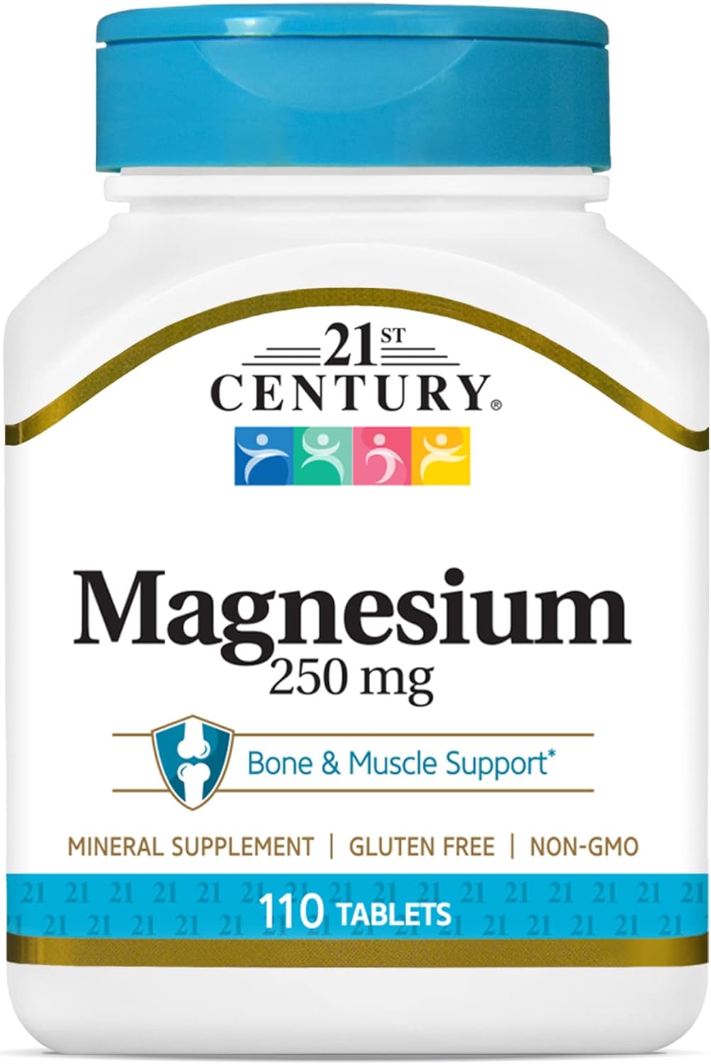 [740985227138] 21st Century Magnesium 250mg-110Serv.-110Tablets