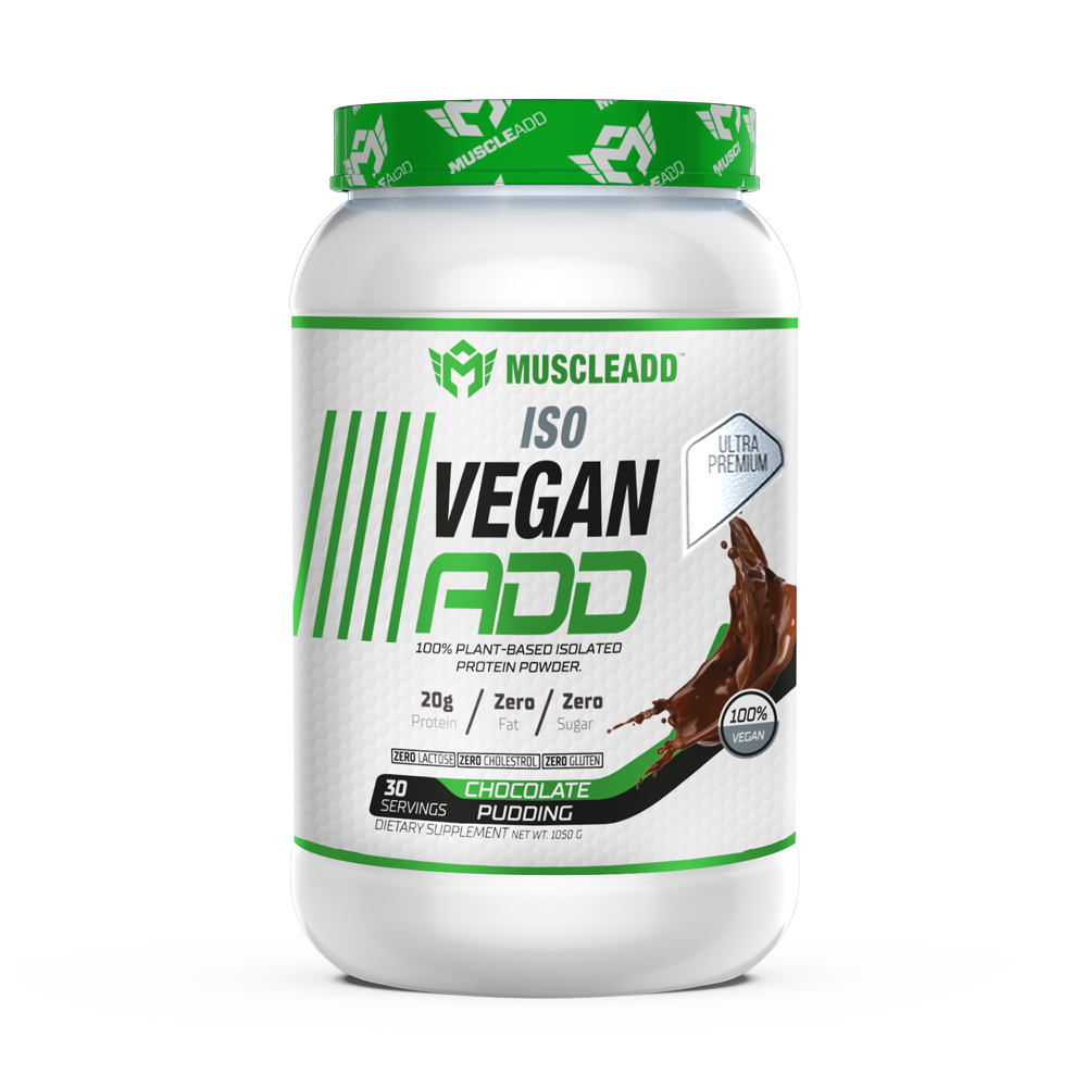 [6223007824484] Muscle Add Iso Vegan Add-30Serv.-1050G.-Chocolate Pudding
