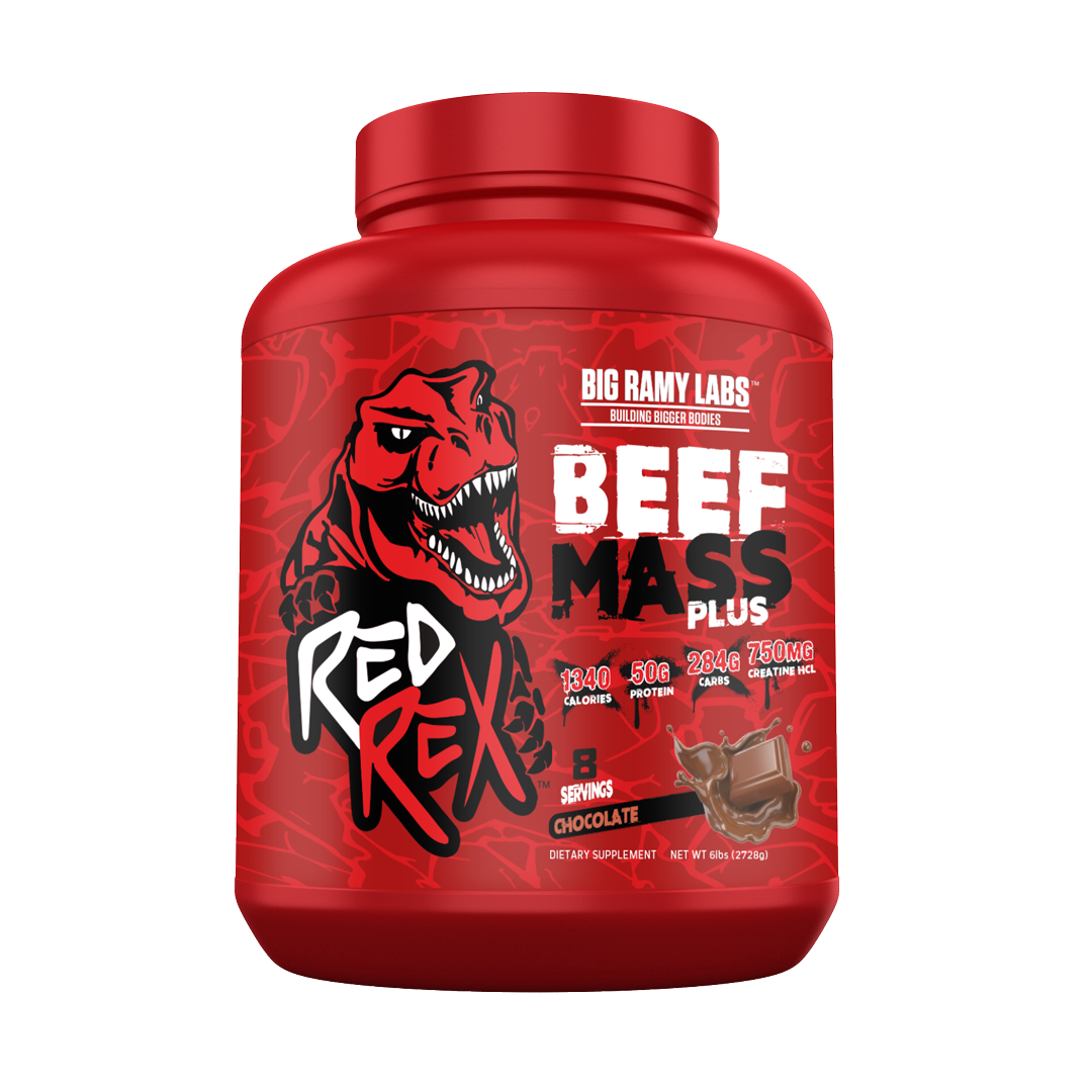 [6223007823166] Big Ramy Labs Building Bigger Bodies Beef Mass Plus-8Serv-2728G-Chocolate