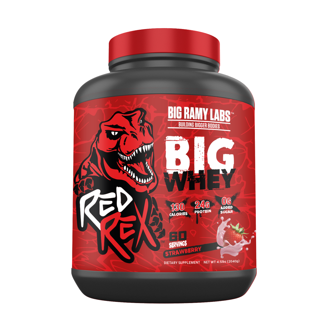 [6223007824163] Big Ramy Labs Building Bigger Bodies Big Whey-60Serv-2040G-Strawberry