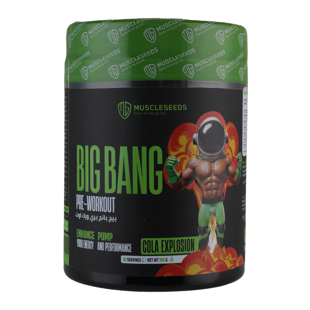 [7898588895570] Muscleseed Big Bang Pre-workout-30Serv.-300G.-Cola Explosion