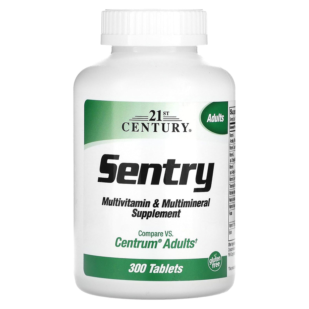 [740985227022] 21st Century Sentry Multivitamin &amp; Multimineral-300 Serv-300Tablets