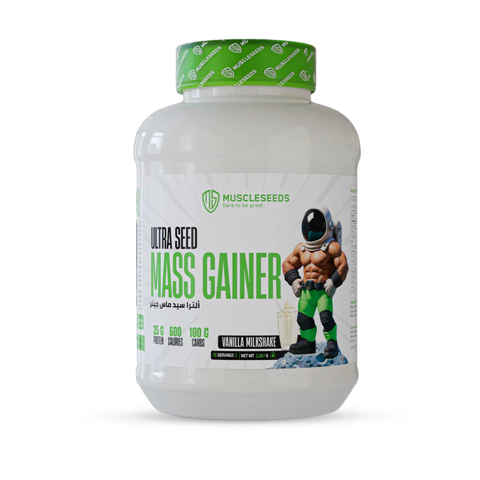 [7898588895555] Muscleseeds Ultra Seed Mass Gainer-15Serv.-2.250G.-Vanilla Milkshake