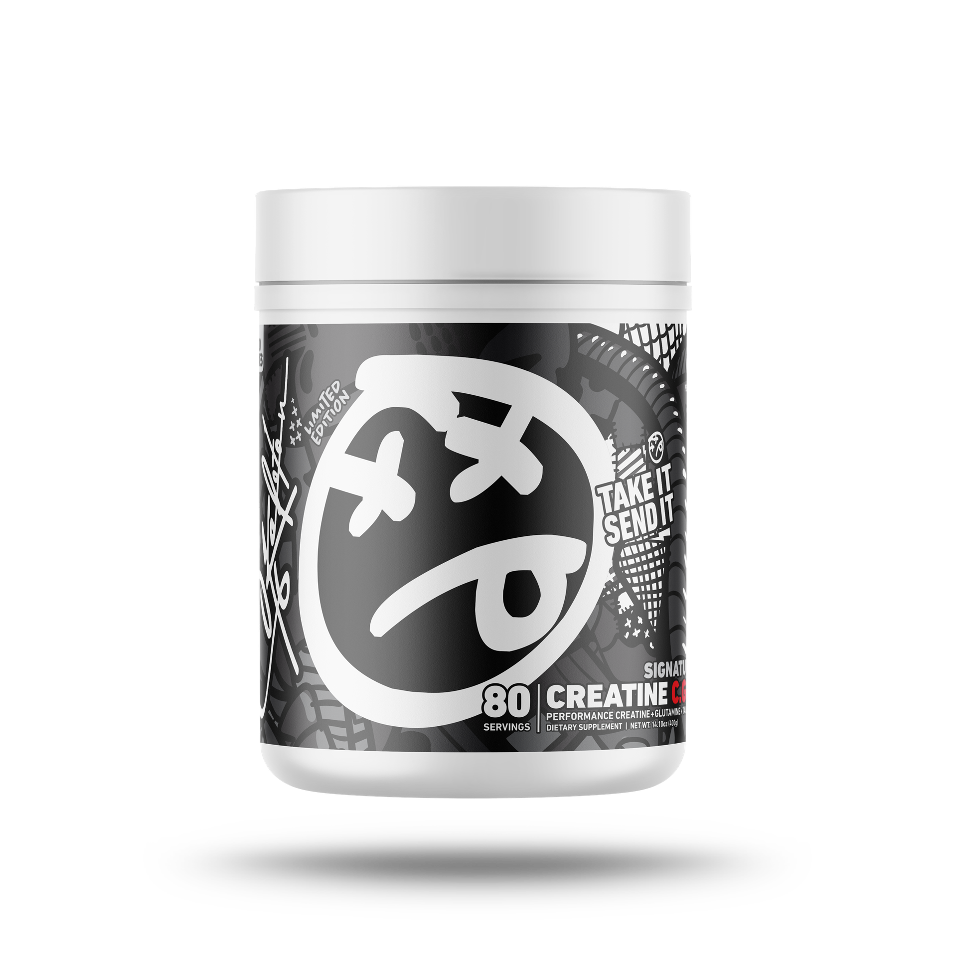 [6224009731480] Skeleton Nutrition Signature Creatine C.G.T 80Serv.-400G.-Unflavored