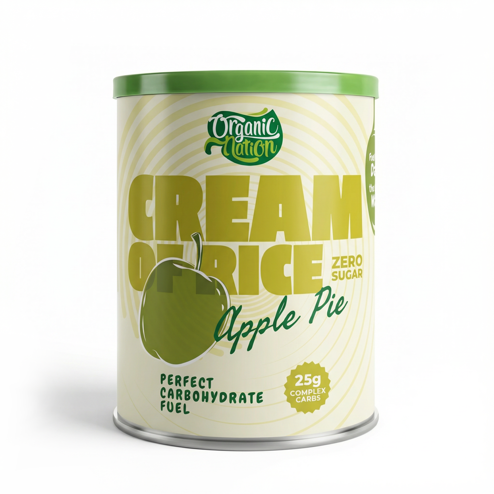 [6222023704602] Organic Nation Cream Of Rice-15Serv.-450G-Apple Pie