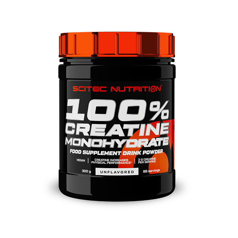 [5999100025721] Scitec Nutrition 100% Creatine Monohydrate-88Serv.-300G- Unflavored