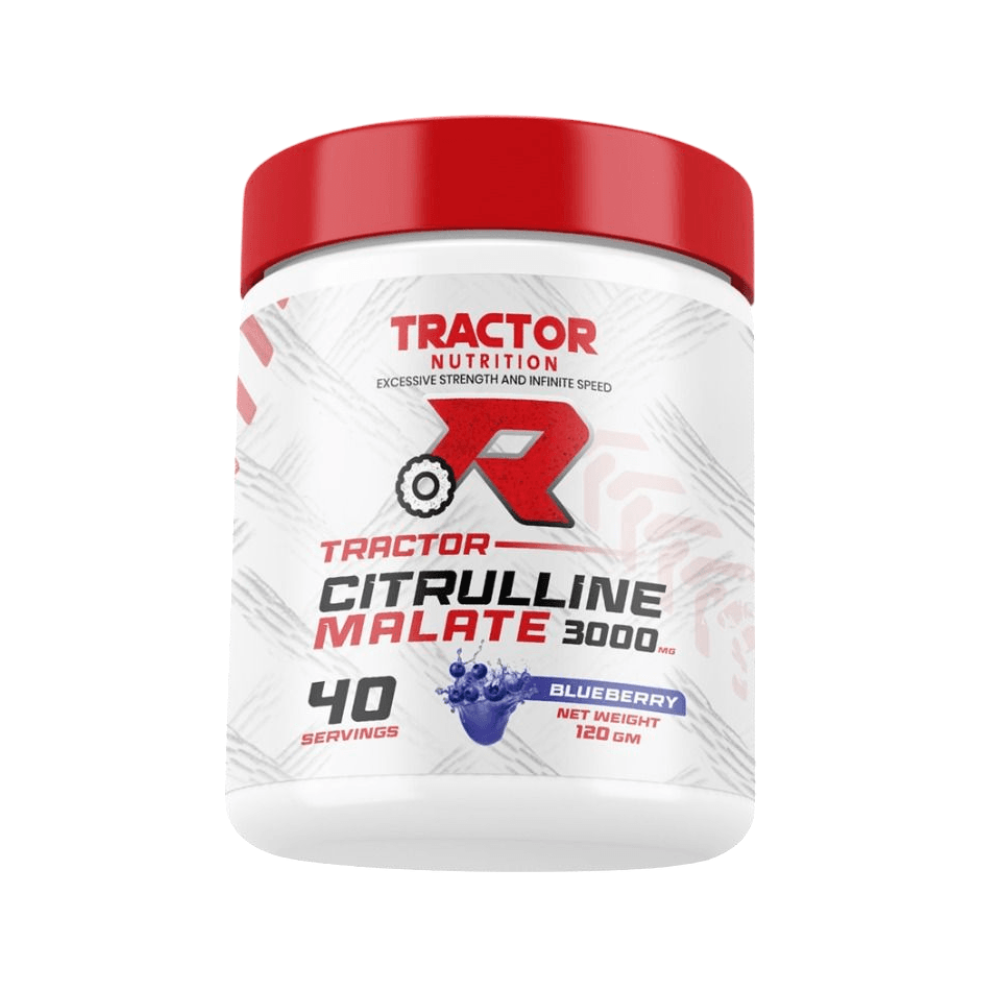 [6224009174287] Tractor Nutrition Citrulline Malate-40Serv.-120G-Blueberry