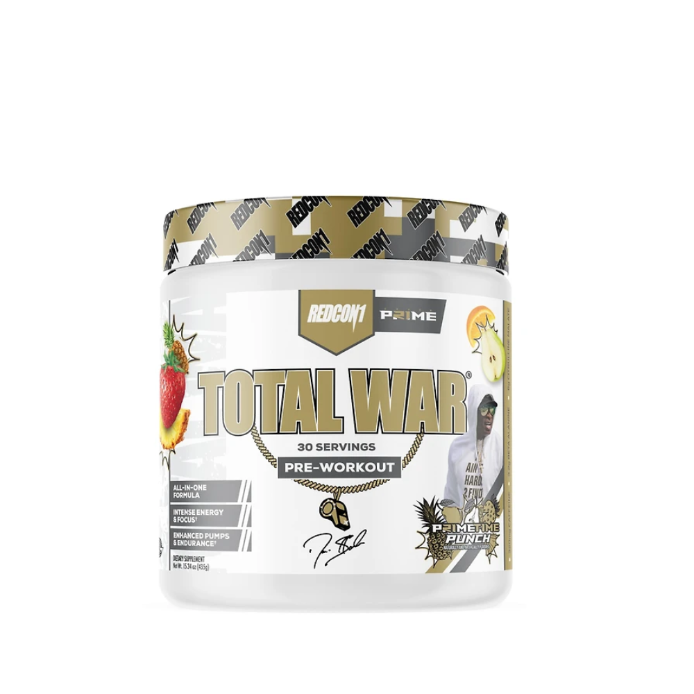 [810044578539] Redcon1 Total War Preworkout-30Serv.-468G-Prime Time Punch