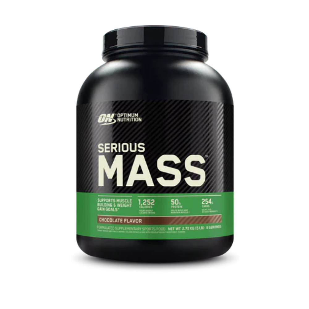 [748927062076] Optimum Nutrition Serious Mass-8Serv.-2.72KG-Chocolate