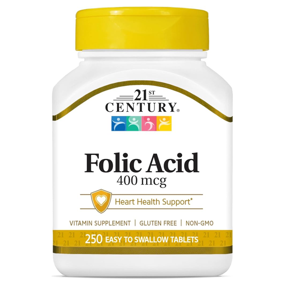 [740985213773] 21st Century Folic Acid 400 mcg.-250Tablets