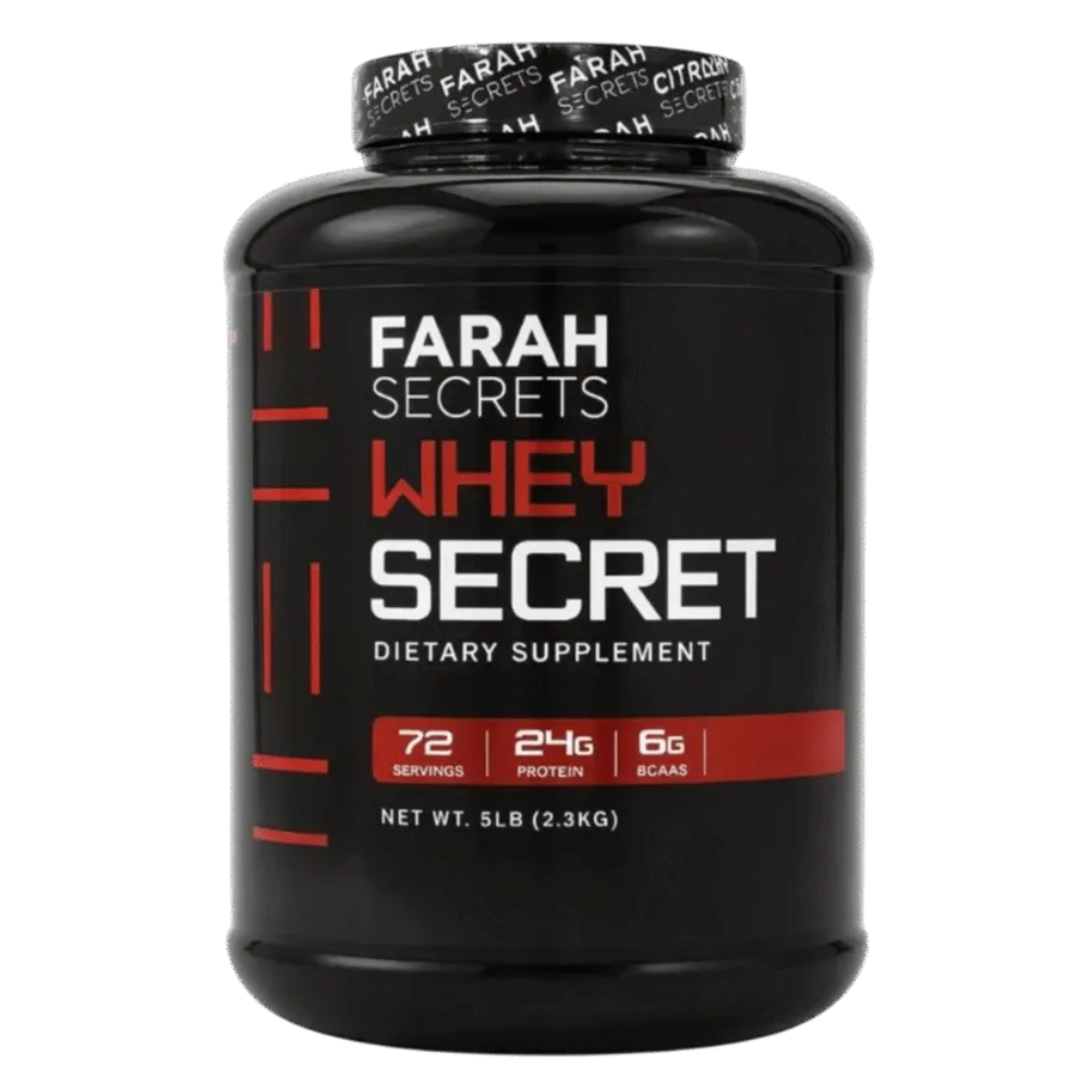 [5999863320026] Farah Secrets Whey Secret 80% whey Protein-72serv.-2.3KG.-Vanilla