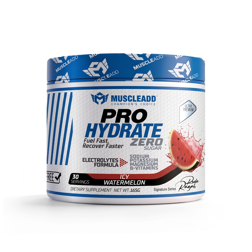 [6223007828956] Muscle Add ProHydrate Zero Sugar-20Serv.-370G.-Icy Watermelon