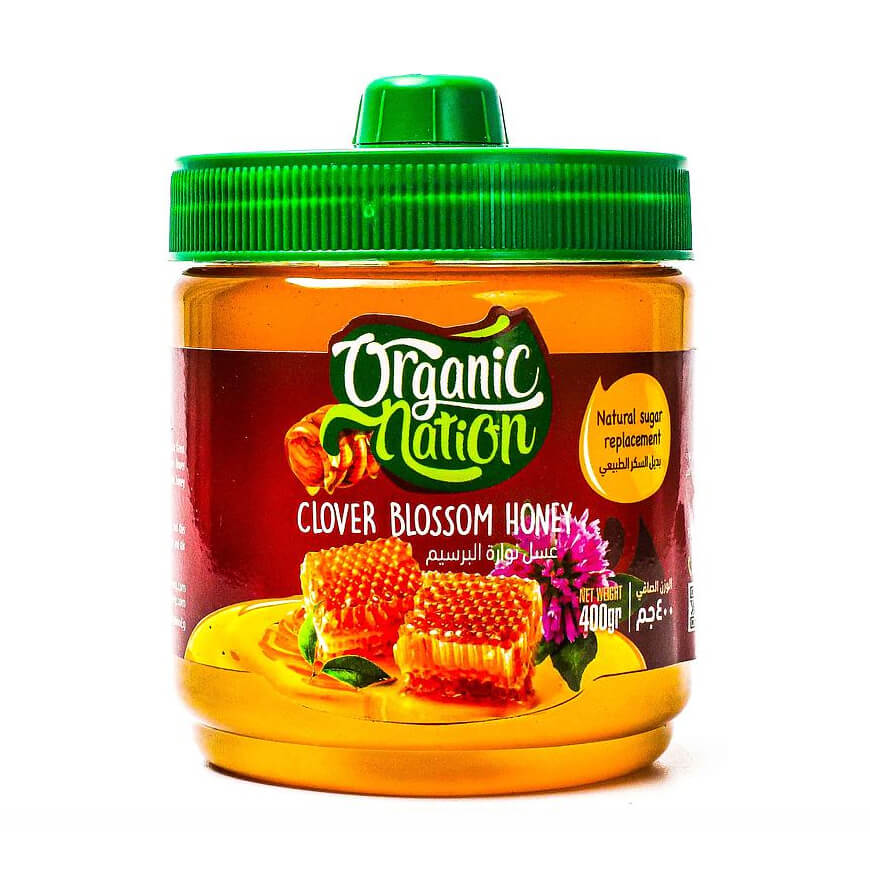 [6224009096459] Organic Nation Honey Clover-400G