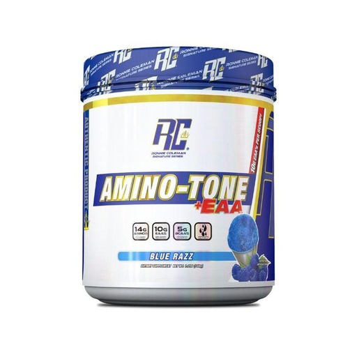 [851988008850] Ronnie Coleman Amino-Tone+EAA-30Serv.-540G.-Blue Razz