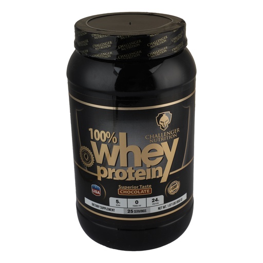 [6223007825030] Challenger Nutrition 100% Whey protein-25Serv-850G-Chocolate
